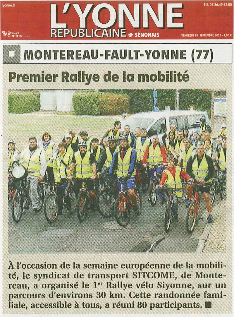 Article de presse yonne rep rallye 2012