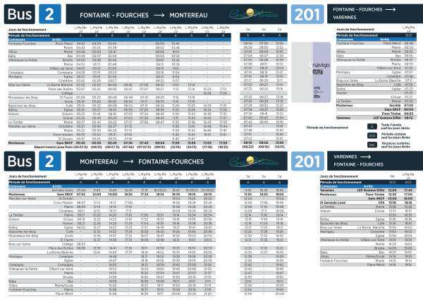 siyonne, le blog horaires de bus de la rentrée